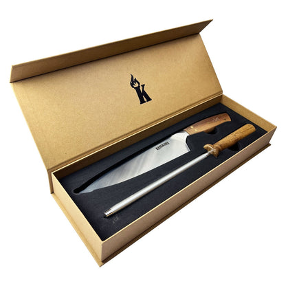 Set Parrillero Cuchillo Catemu + Astil Edición Limitada Kangkawe1#Sin color