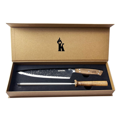 Set Parrillero Cuchillo Curacaví + Astil Edición Limitada Kangkawe2#Sin color