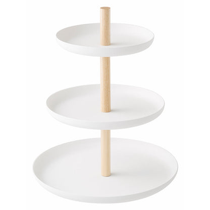 Set Platos 3 Niveles Blanco Tosca Yamazaki3#Blanco