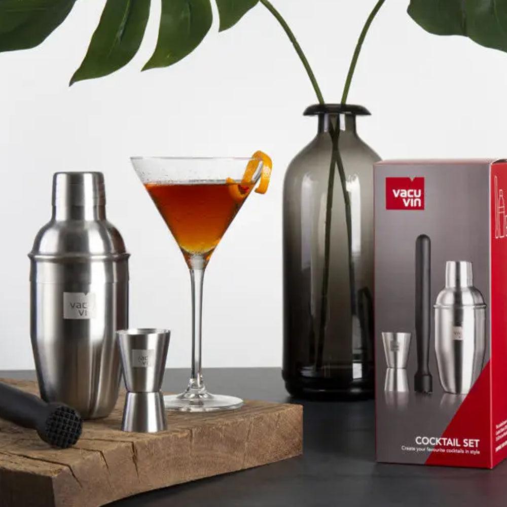 Set Regalo Basic Cocktail 3 pzs Vacuvin2#Sin color
