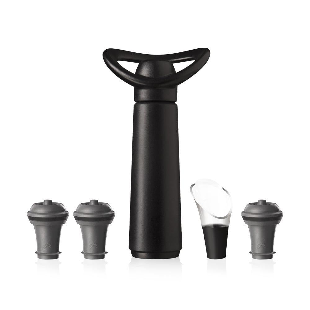 Set Regalo Vino Concerto Black Vacuvin1#Negro
