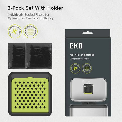 Set Rejilla y Filtros de Carbón 2 Uni EKO
