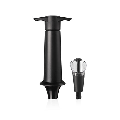 Set Save, Stop and Serve de Vacío para Vino Vacuvin2#Negro