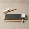 Set Sushi 2 Personas Tabla Bamboo y Palillos-Vajilla
