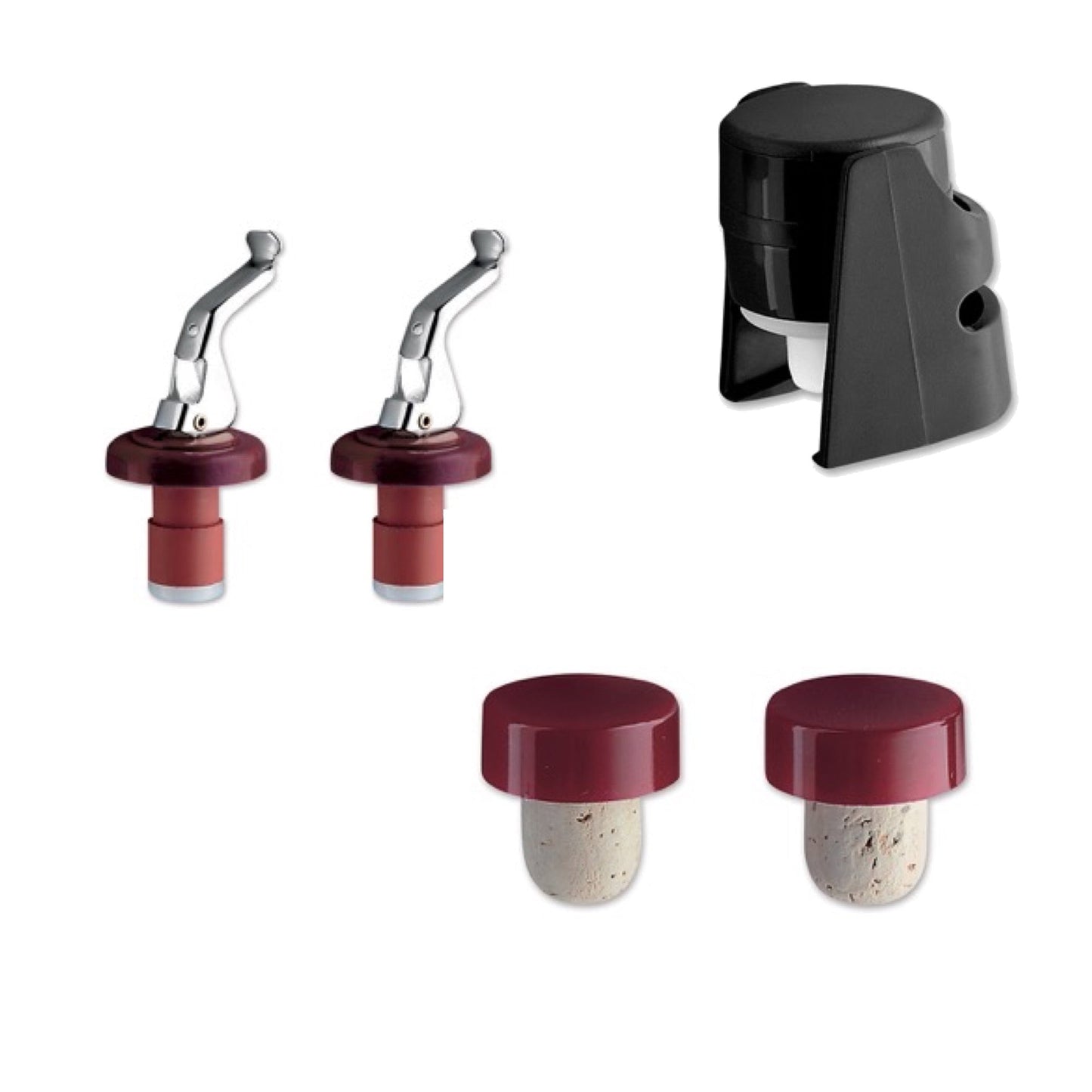 Set Tapones Para Vinos Ghidini3#Sin color