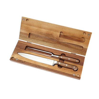Set Tenedor y Cuchillo Luisiana 2 Pzs Simple Cook-Accesorios para Parrillas