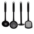 Set Utensilios de Cocina 4 Piezas Bipo1#Negro