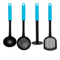 Set Utensilios de Cocina 4 Piezas Bipo2#Turquesa
