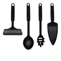 Set Utensilios Para Servir 4 Piezas Bipo1#Negro