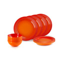 Set Vajilla Vancouver 12 Piezas Volcánico-Platos
