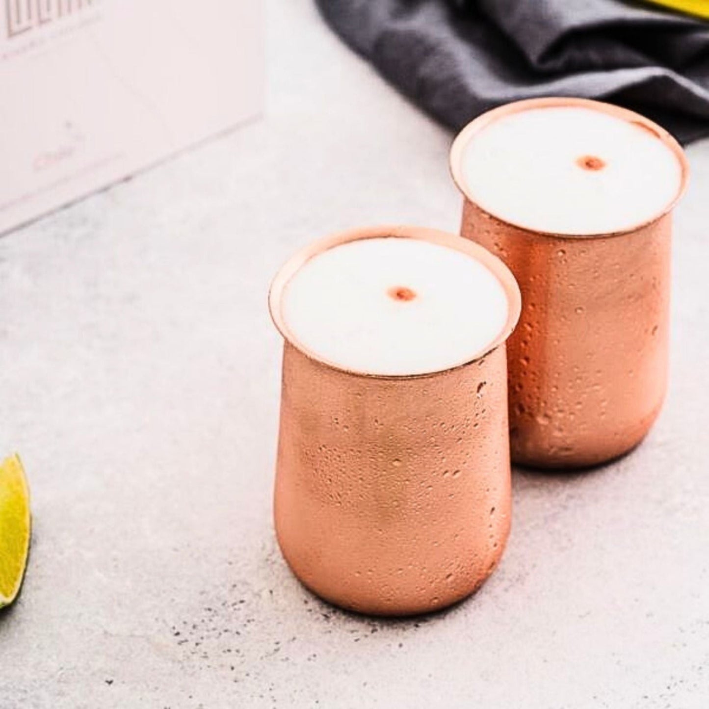 Set Vasos Cóctel RDC4#Cobre