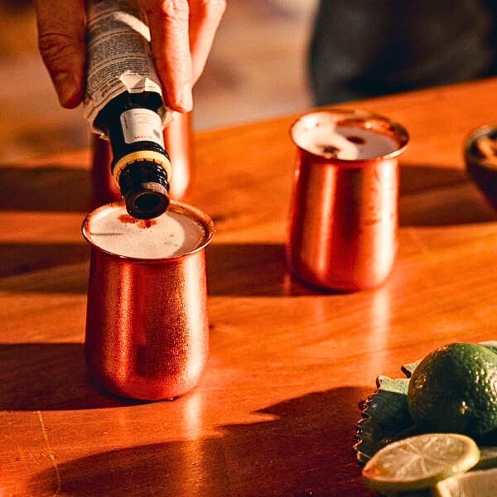 Set Vasos Cóctel RDC5#Cobre