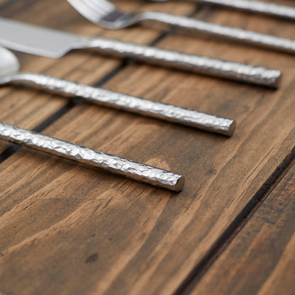 Set de Cuchilleria Hammered Para 4 Personas 28 Piezas Coquinaria