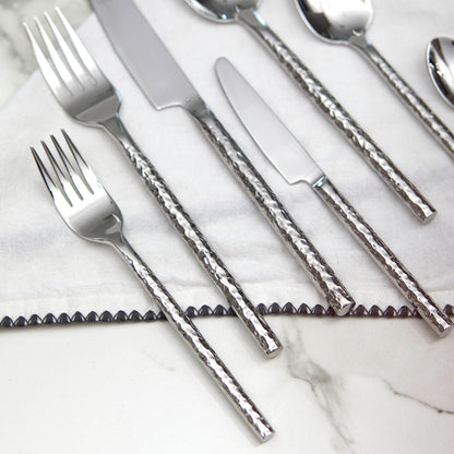 Set de Cuchilleria Hammered Para 4 Personas 28 Piezas Coquinaria