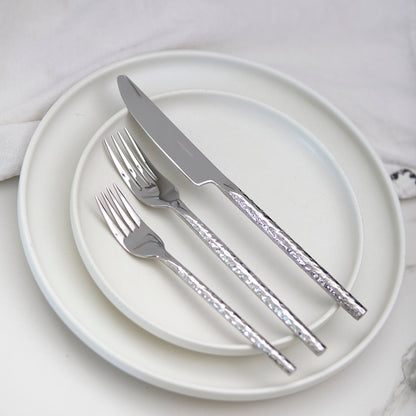 Set de Cuchilleria Hammered Para 4 Personas 28 Piezas Coquinaria