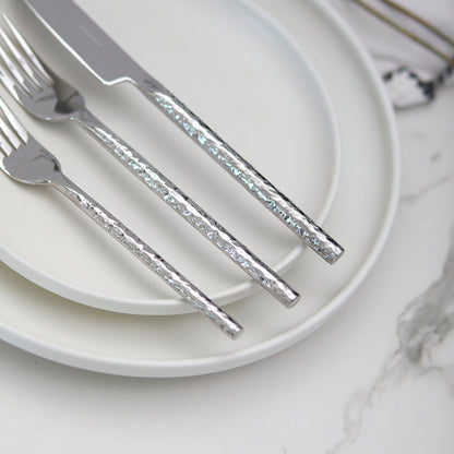 Set de Cuchilleria Hammered Para 4 Personas 28 Piezas Coquinaria