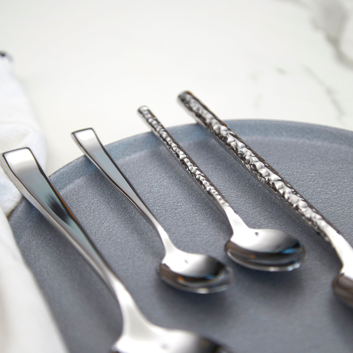 Set de Cuchilleria Hammered Para 4 Personas 28 Piezas Coquinaria