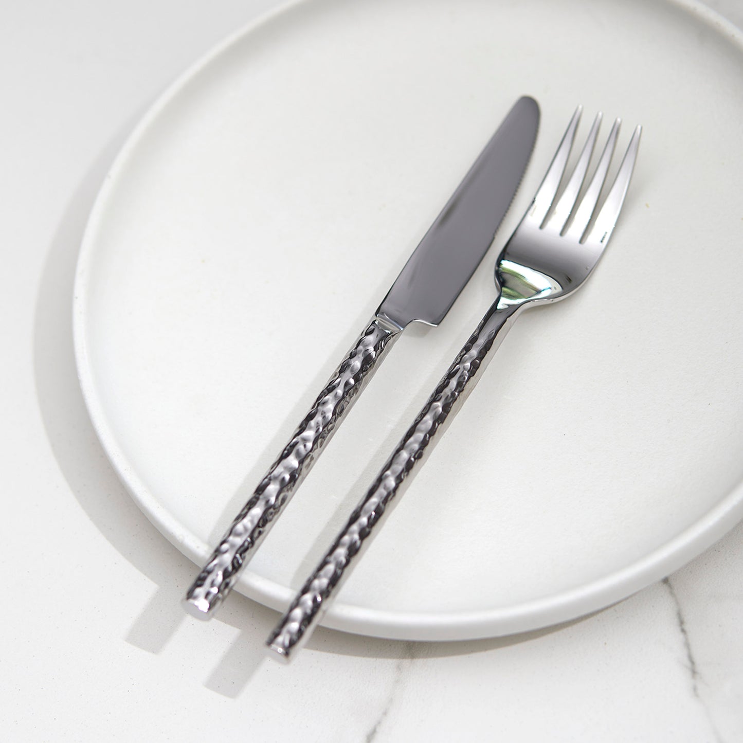 Set de Cuchilleria Hammered Para 4 Personas 28 Piezas Coquinaria