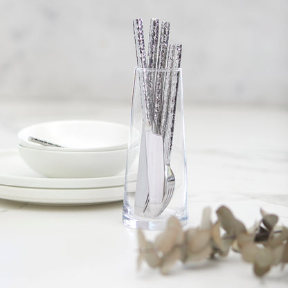 Set de Cuchilleria Hammered Para 4 Personas 28 Piezas Coquinaria