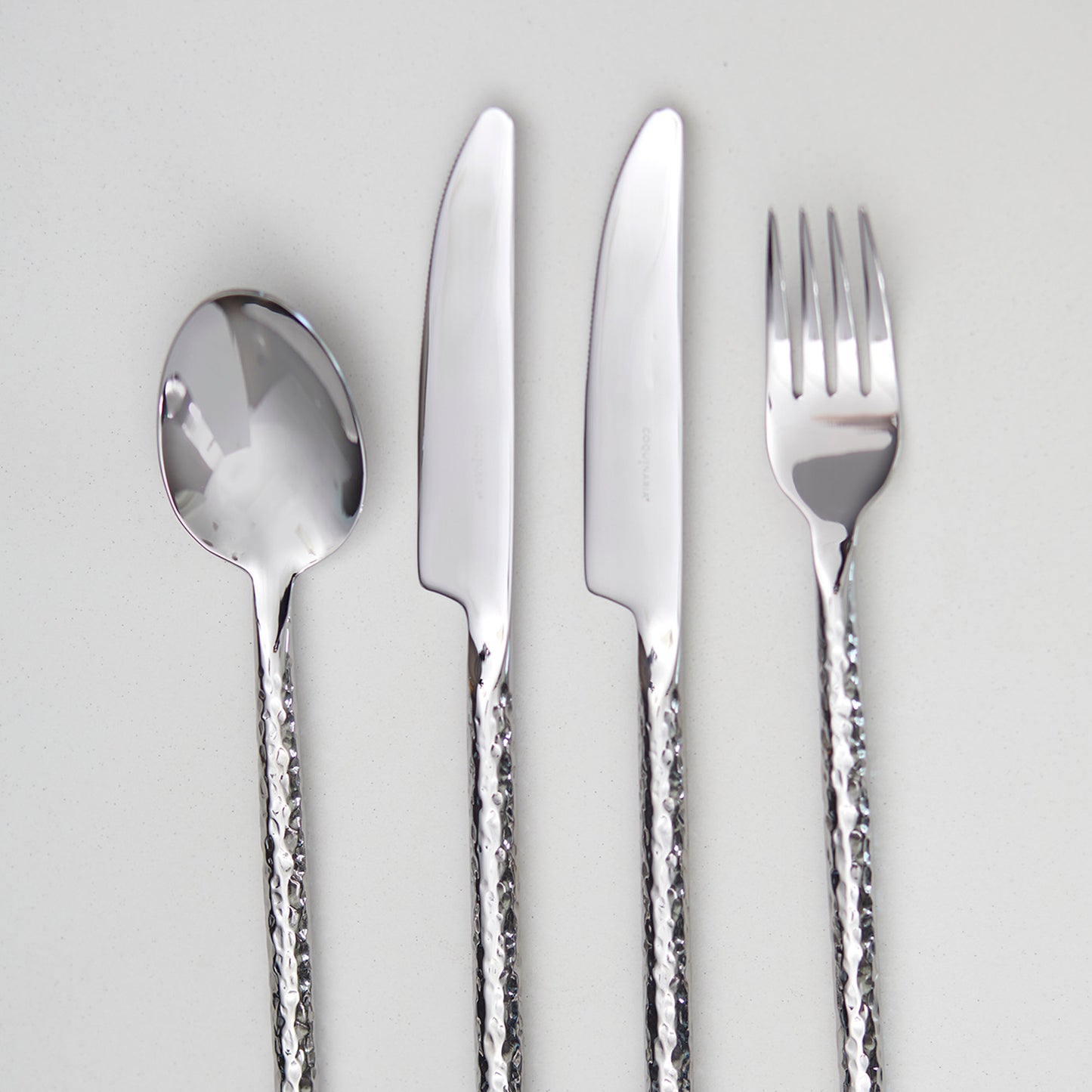 Set de Cuchilleria Hammered Para 4 Personas 28 Piezas Coquinaria