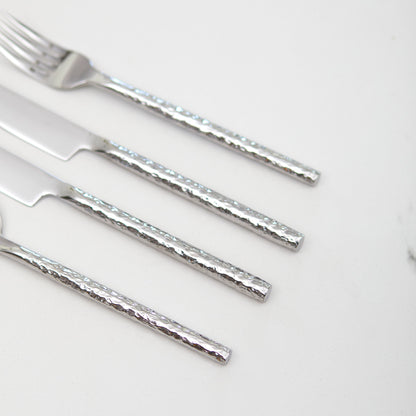 Set de Cuchilleria Hammered Para 4 Personas 28 Piezas Coquinaria