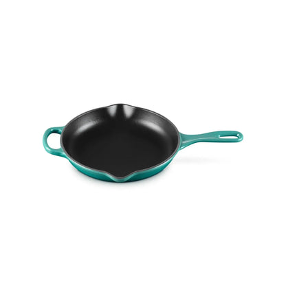Skillet Redonda Baja Lisa Signature 23 cm Bleu Riviera Le Creuset-Sartenes