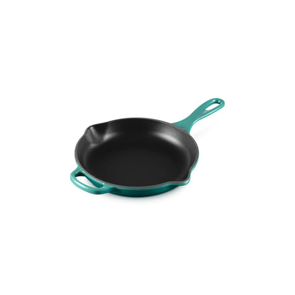 Skillet Redonda Baja Lisa Signature 23 cm Bleu Riviera Le Creuset-Sartenes