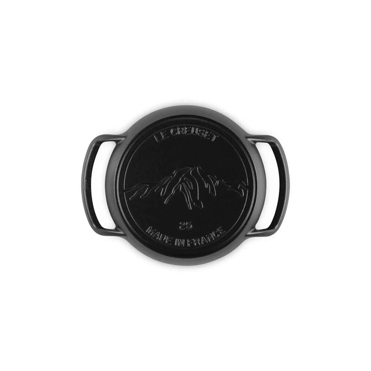 Skillet Redonda con Mangos Alpine Outdoor 25 cm Matte Black Le Creuset-Sartenes