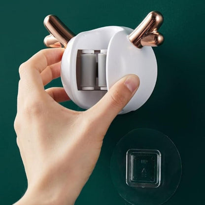 Soporte Adhesivo Para Escobas Santú Home & Deco6#Blanco