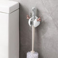 Soporte Adhesivo Para Escobas Santú Home & Deco2#Blanco