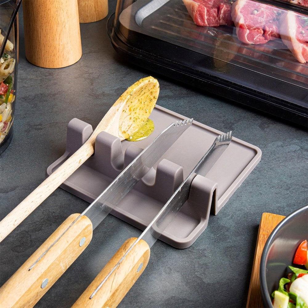 Soporte Silicona Utensilios Cocina Vacuvin4#Sin color
