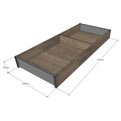 Subdividor 500Mm Roble Ambia-Line-Accesorios de Cocina