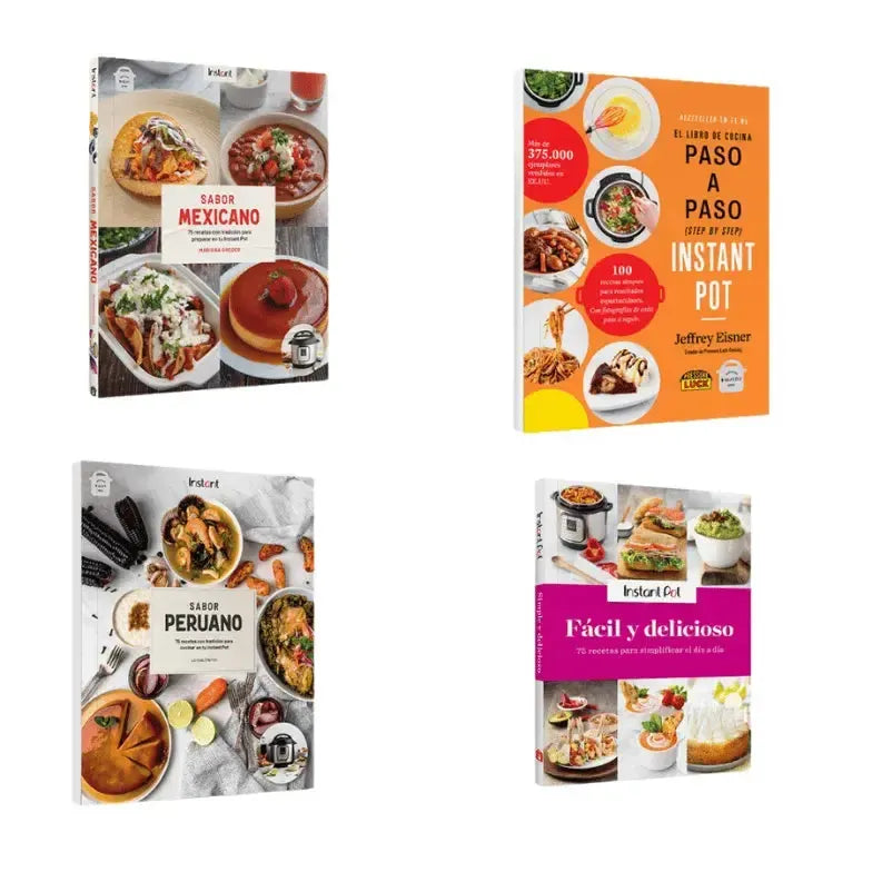 Super pack premium Instant Pot Duo 60 + Instant Vortex 4 en 1 de 5.7 litros + 6 Libros esenciales-Freidoras de Aire