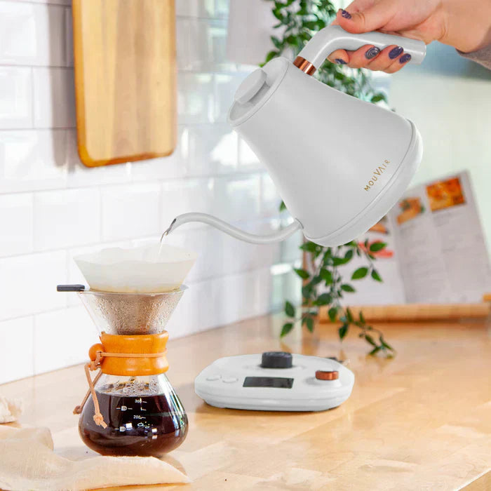 Hervidor Eléctrico con Control de Temperatura Inteligente Mouvair Swan9#Blanco