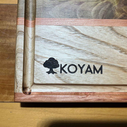 Tabla de Cortar Maderas Nativas Hecha a Mano Koyam9#madera