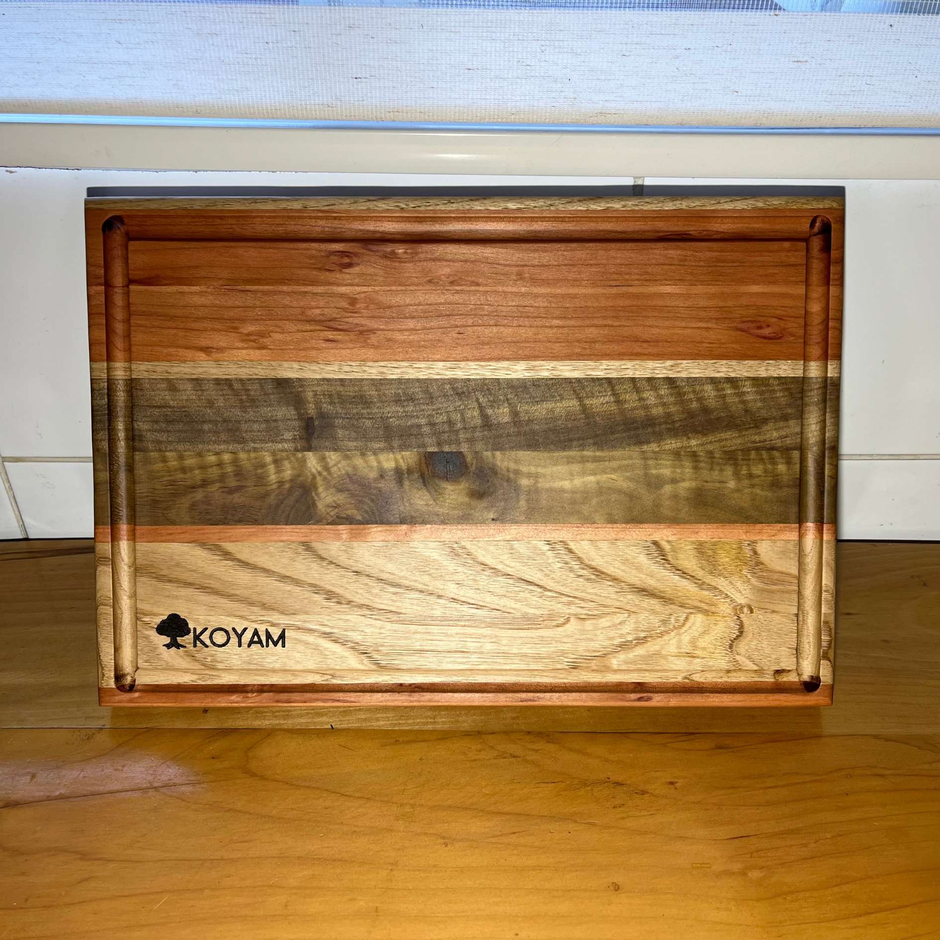 Tabla de Cortar Maderas Nativas Hecha a Mano Koyam6#madera