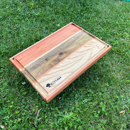 Tabla de Cortar Maderas Nativas Hecha a Mano Koyam10#madera