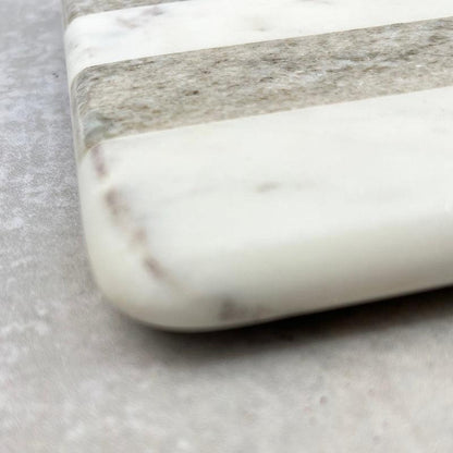 Tabla Rayada Rectangular Concepto MK5#Beige