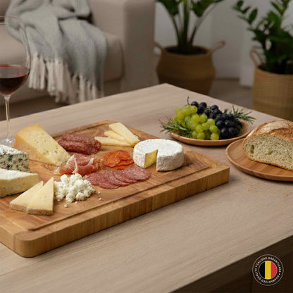 Tabla Para Picar Cortar Madera 40x28cm Cutte Simplit4#Marrón Tierra