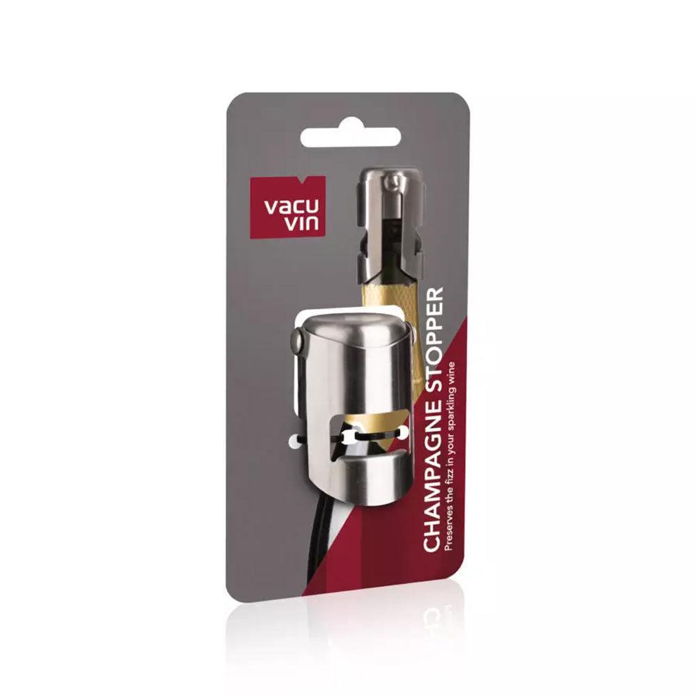 Tapa Botella Champagne Vacuvin3#Gris