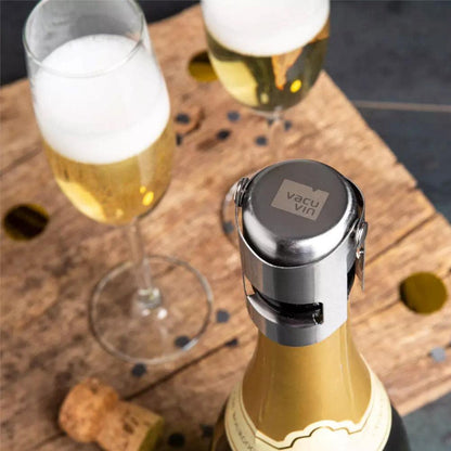 Tapa Botella Champagne Vacuvin4#Gris