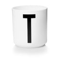 Taza Blanca De Porcelana - T Design Letters1#Blanco