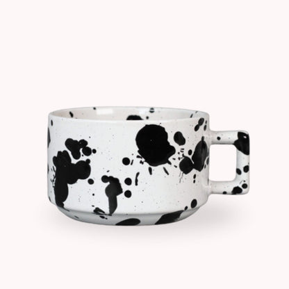 Taza de Cerámica Cow Paint 250ml-Accesorios de Cocina