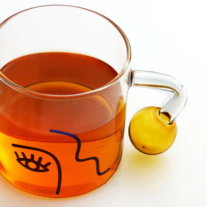 Taza para Café Diseño Arte 180ml Santú Home & Deco4#Blanco