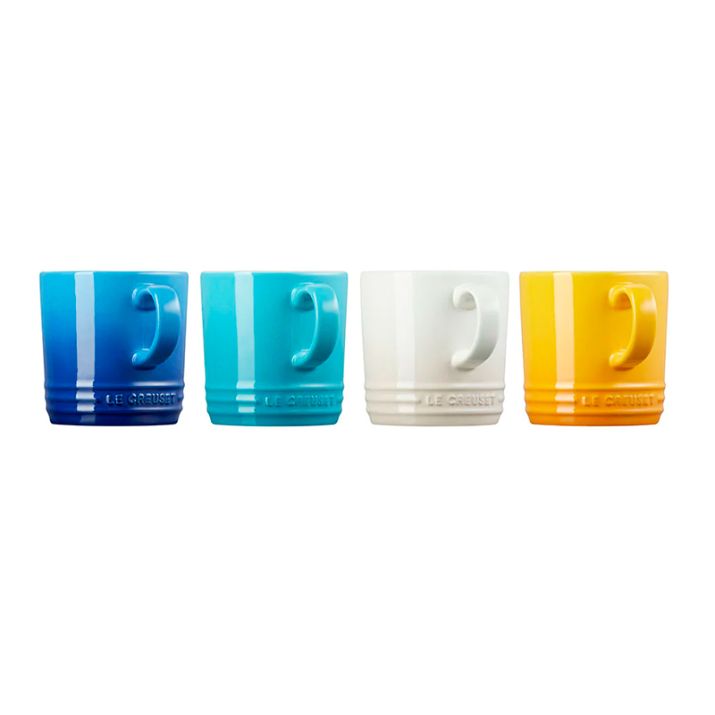 Set 4 Tazas Cappuccino Riviera 200 Ml Le Creuset2#Multicolor