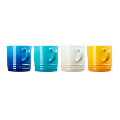 Set 4 Tazas Cappuccino Riviera 200 Ml Le Creuset2#Multicolor