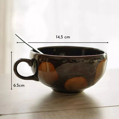 Tazón Mug Nougat Milk de 350 ml4#Marrón