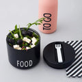 Termo lonchera Grande Design Letters1#Negro