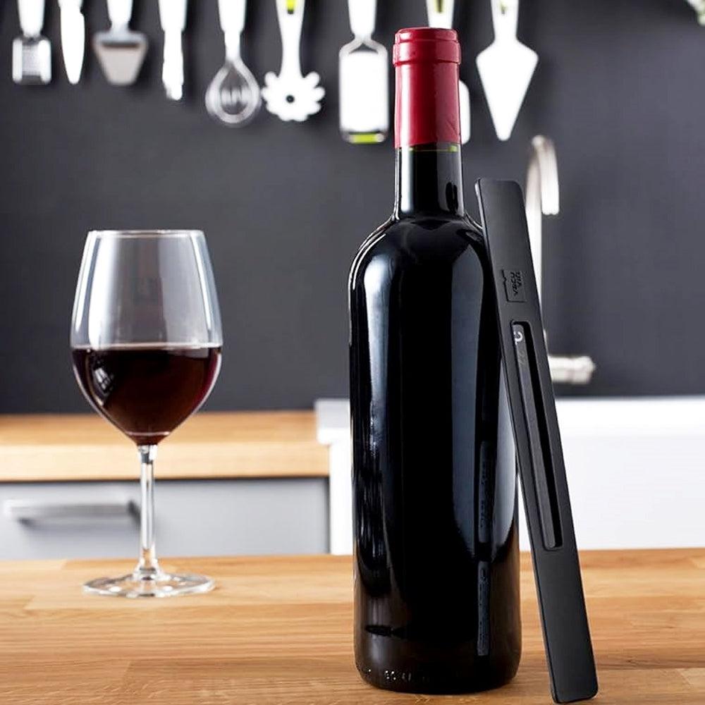 Termómetro Botellas Vino Snap Vacuvin5#Negro