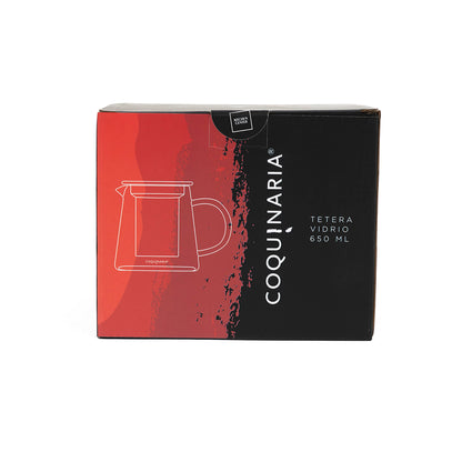 Tetera de Vidrio 650 ml Coquinaria